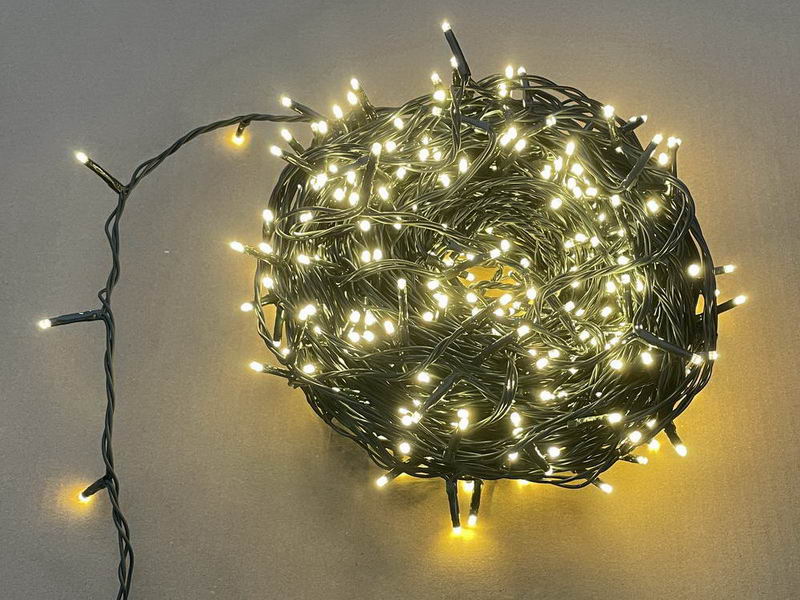 LED String Lights, 480L, warm-white