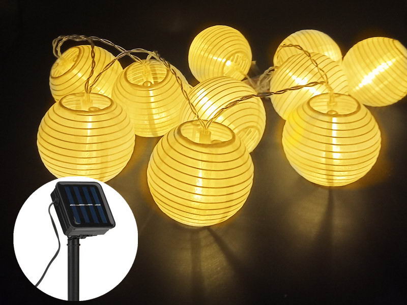Solar garden string lights,lantern
