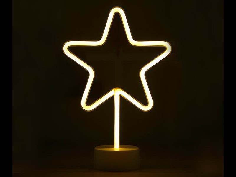 Decorative Star, neon rope